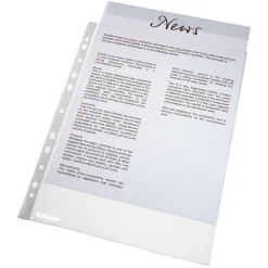 Plastlomme A4 toppåpning 10pk