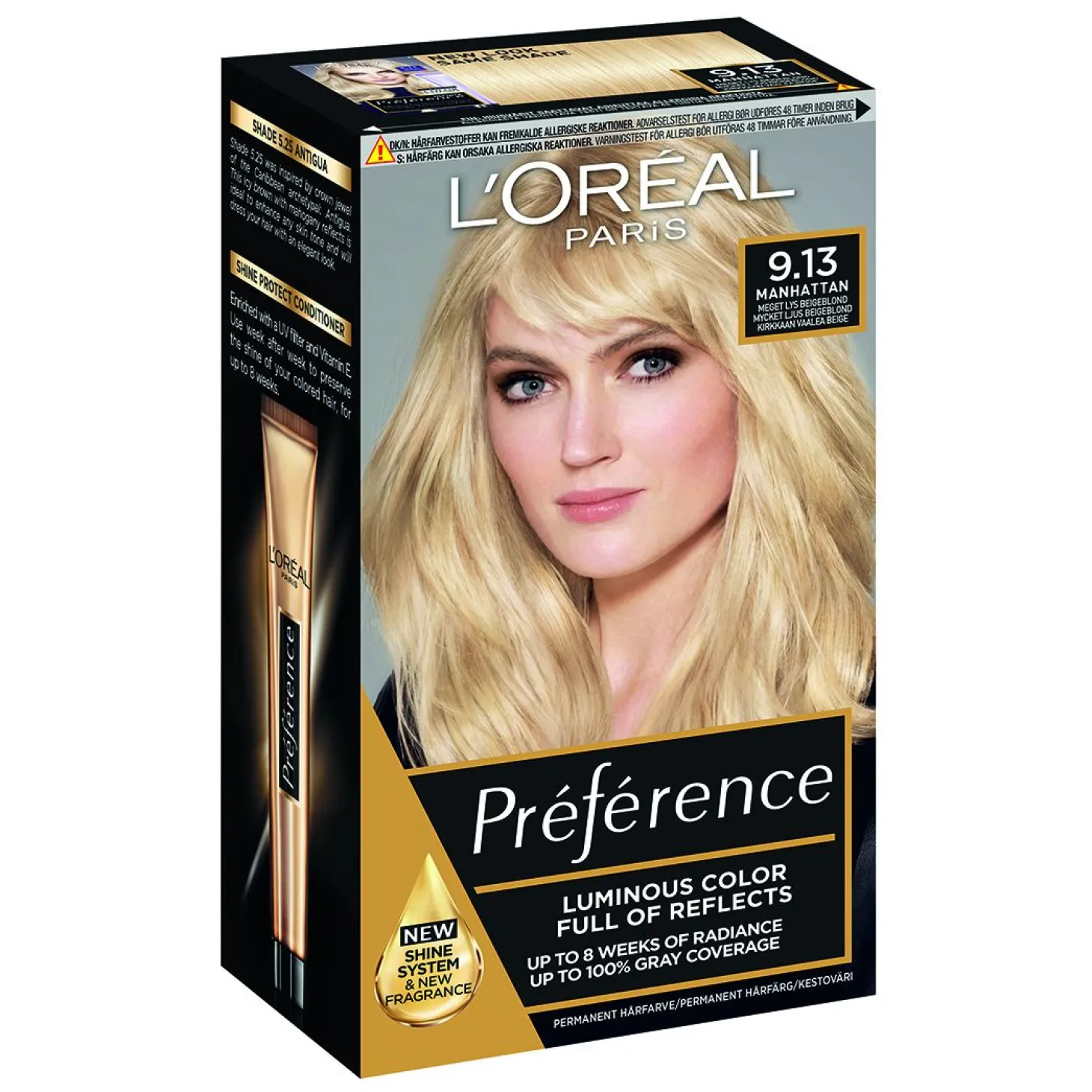 Preference hårfarge