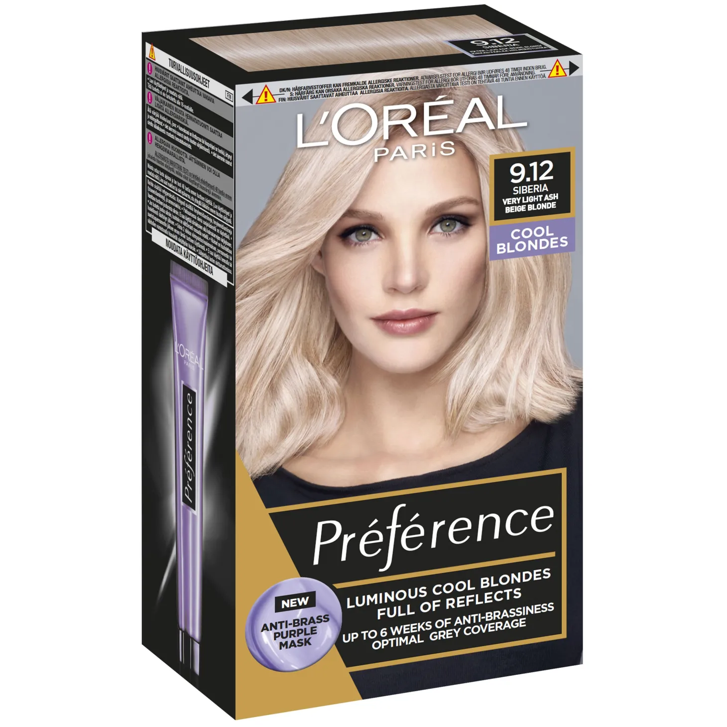 Preference hårfarge