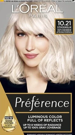Preference hårfarge