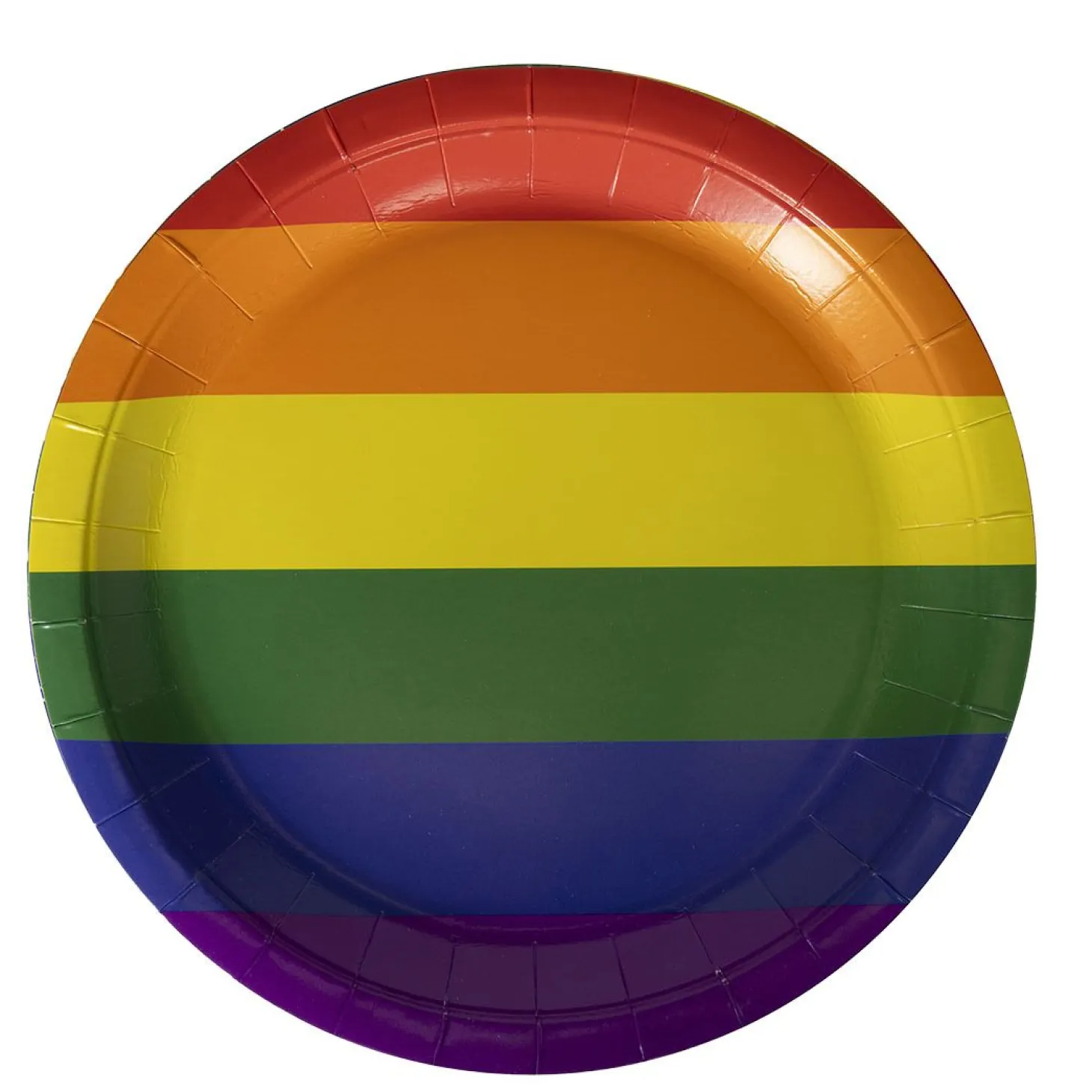 Pride papptallerken 23cm Hen
