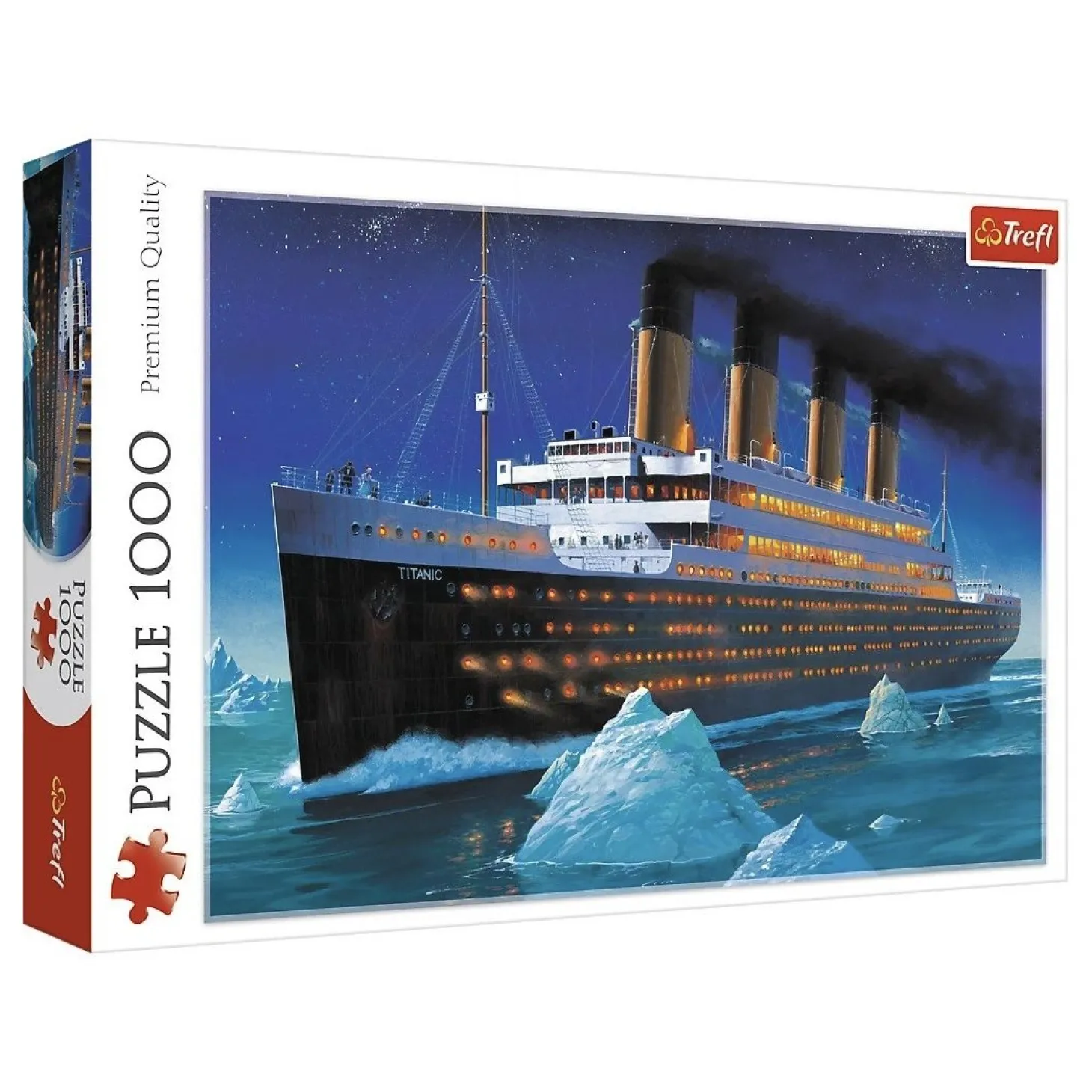 Puslespill i papp Titanic 1000 biter