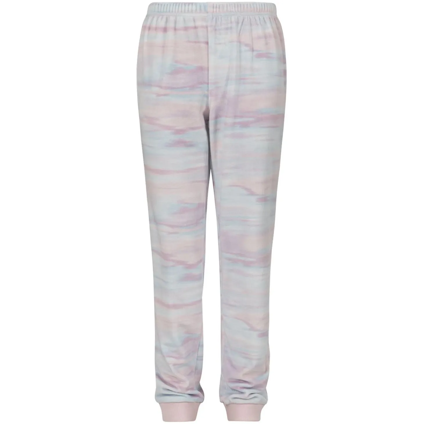 Pyjamasbukse i fleece Rainbow