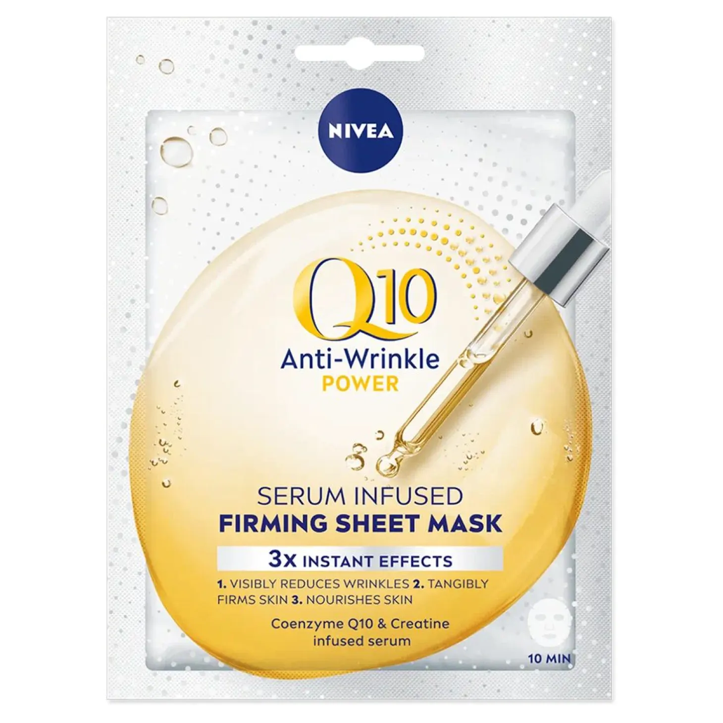 Q10 Serum Infused Firming Sheet Mask