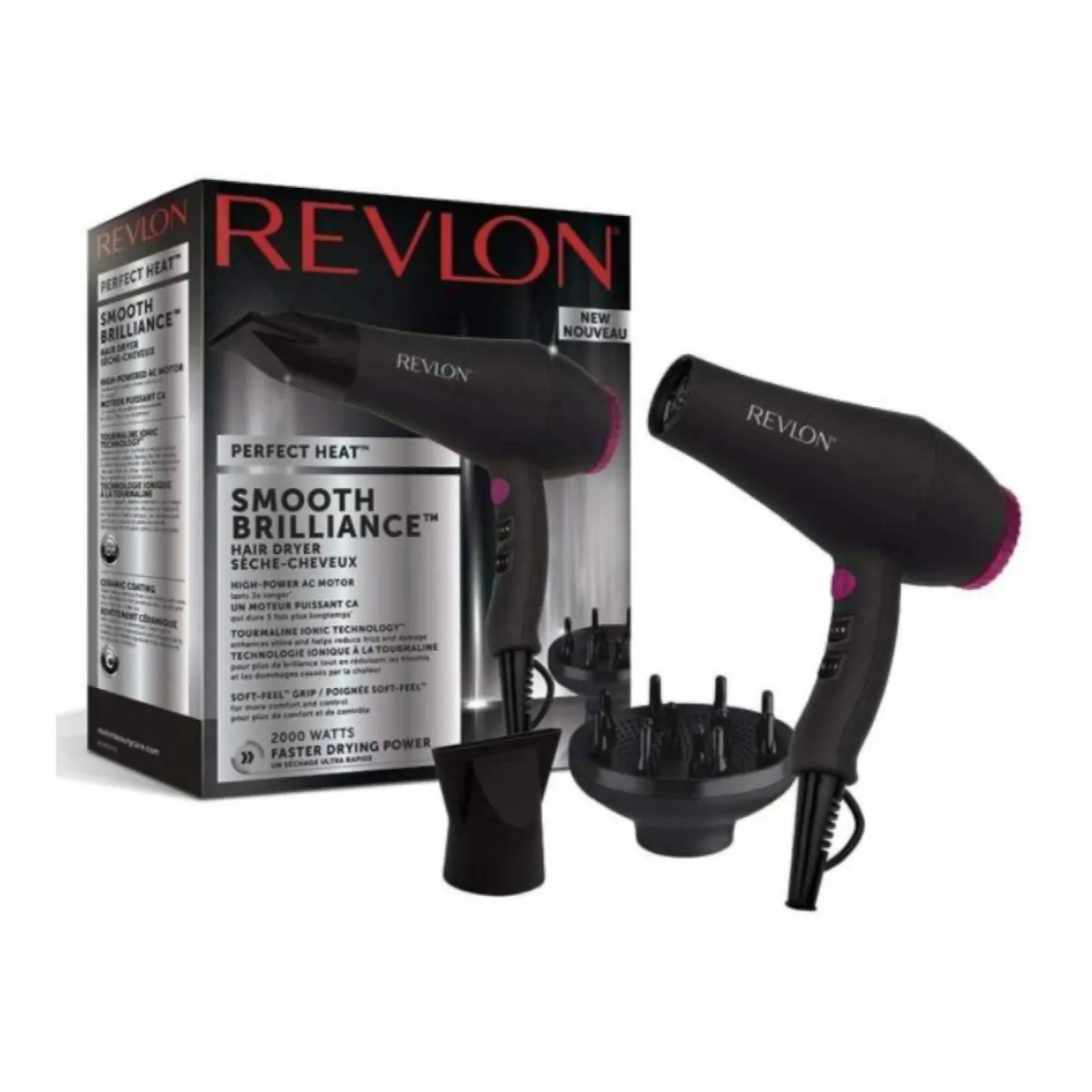 Revlon Hårføner Smooth Brilliance AC