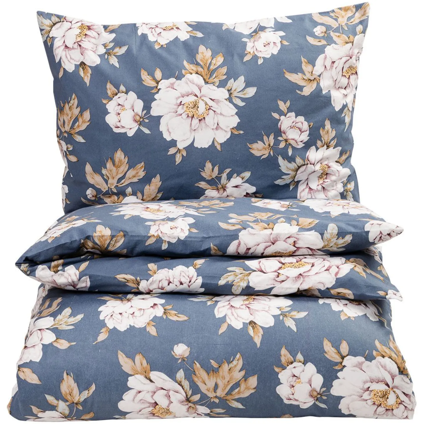 Sengesett Glatt Classic Peonie 140x220