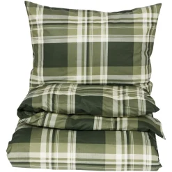 Sengesett Glatt 200x220 Klassisk rute
