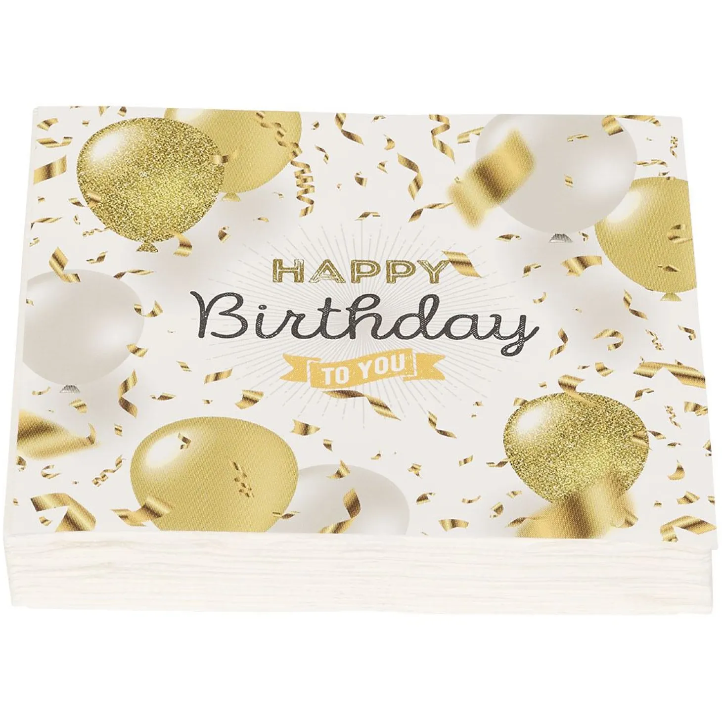 Serviett Happy Birthday 20pk
