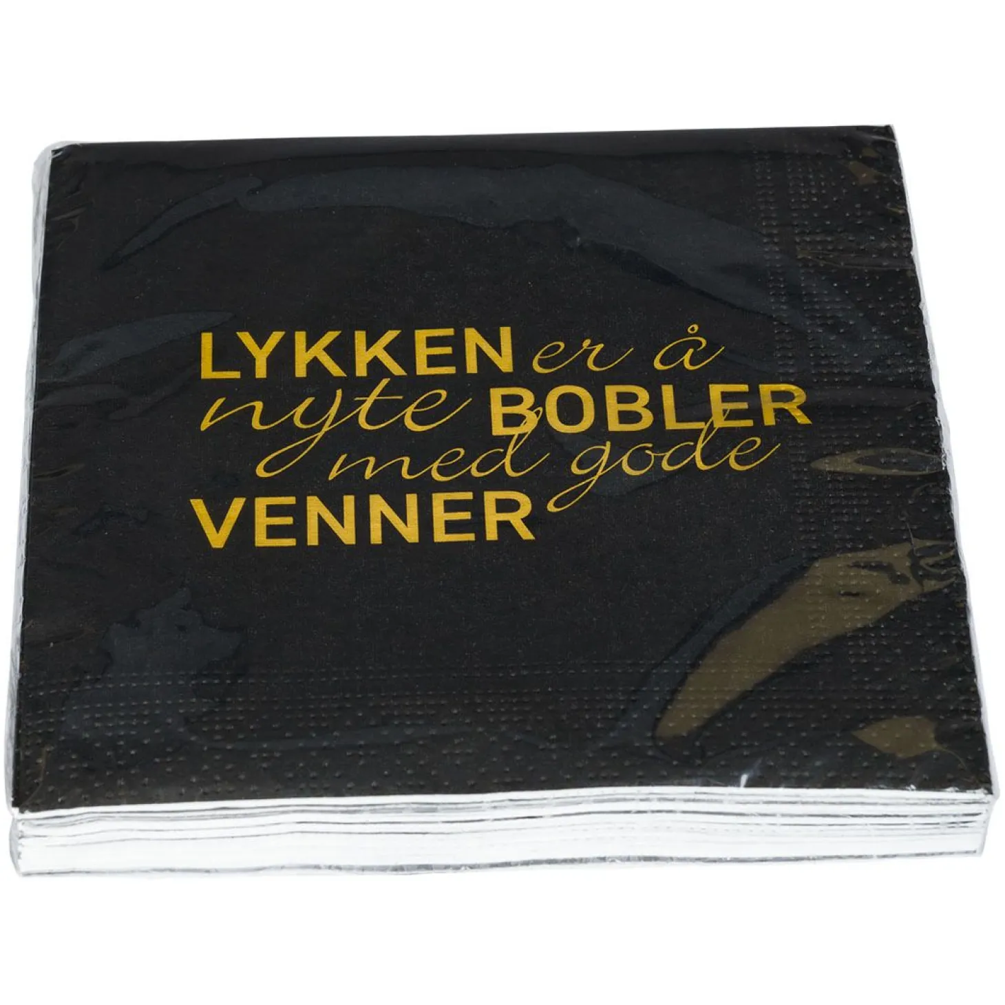 Serviett med tekst 12pk