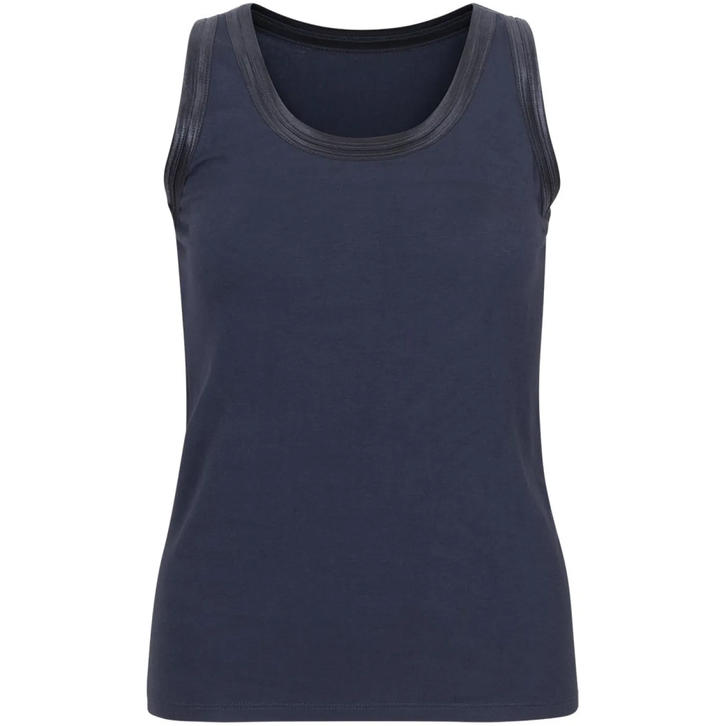 Singlet med satengbånd