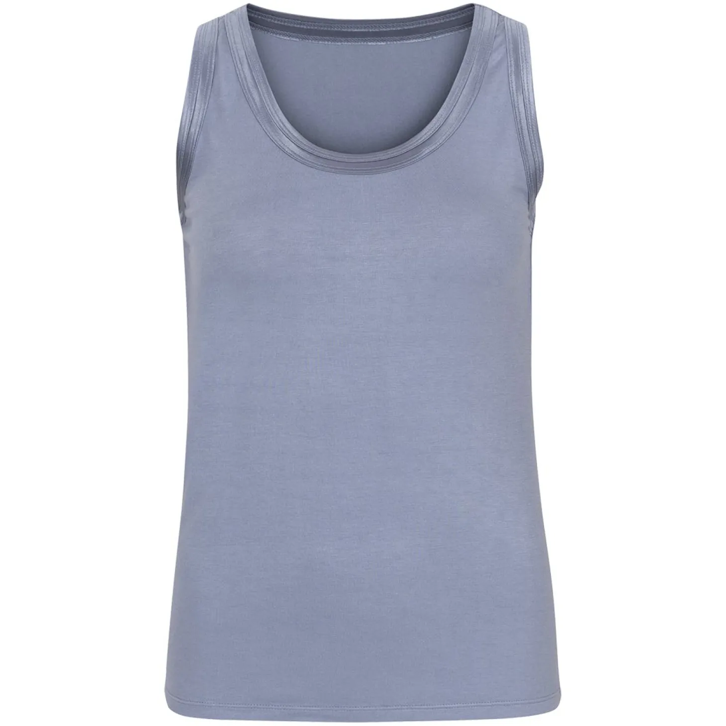 Singlet med satengbånd