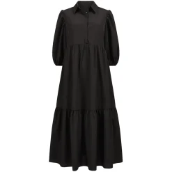 Skjortekjole lang Victoria