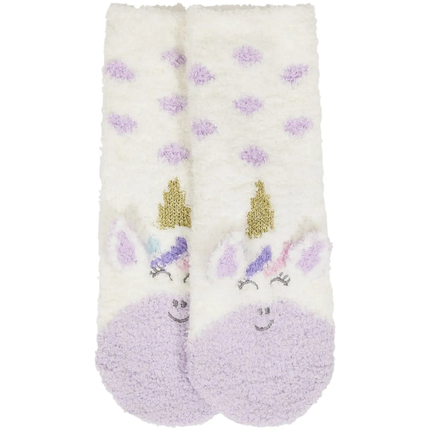 Sokker i chenille Unicorn