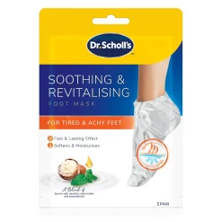 Soothing & revitalising foot mask