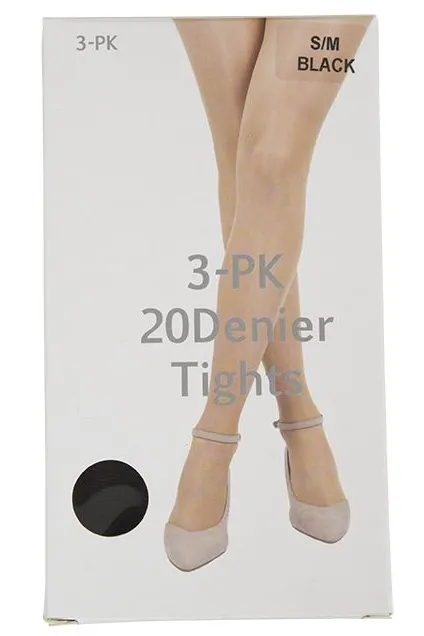 Strømpebukse 3pk