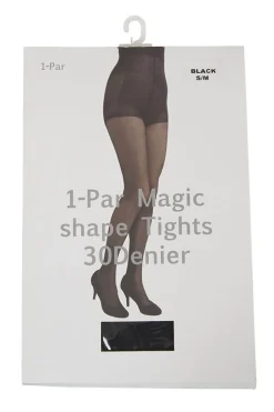 Strømpebukse semi shine 30 denier high waist shaping