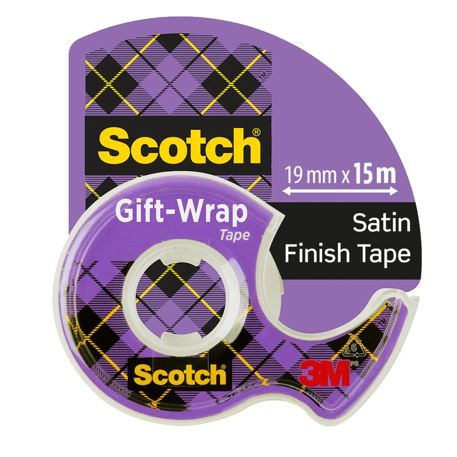 Tape Scotch gift wrap 15,5m blank