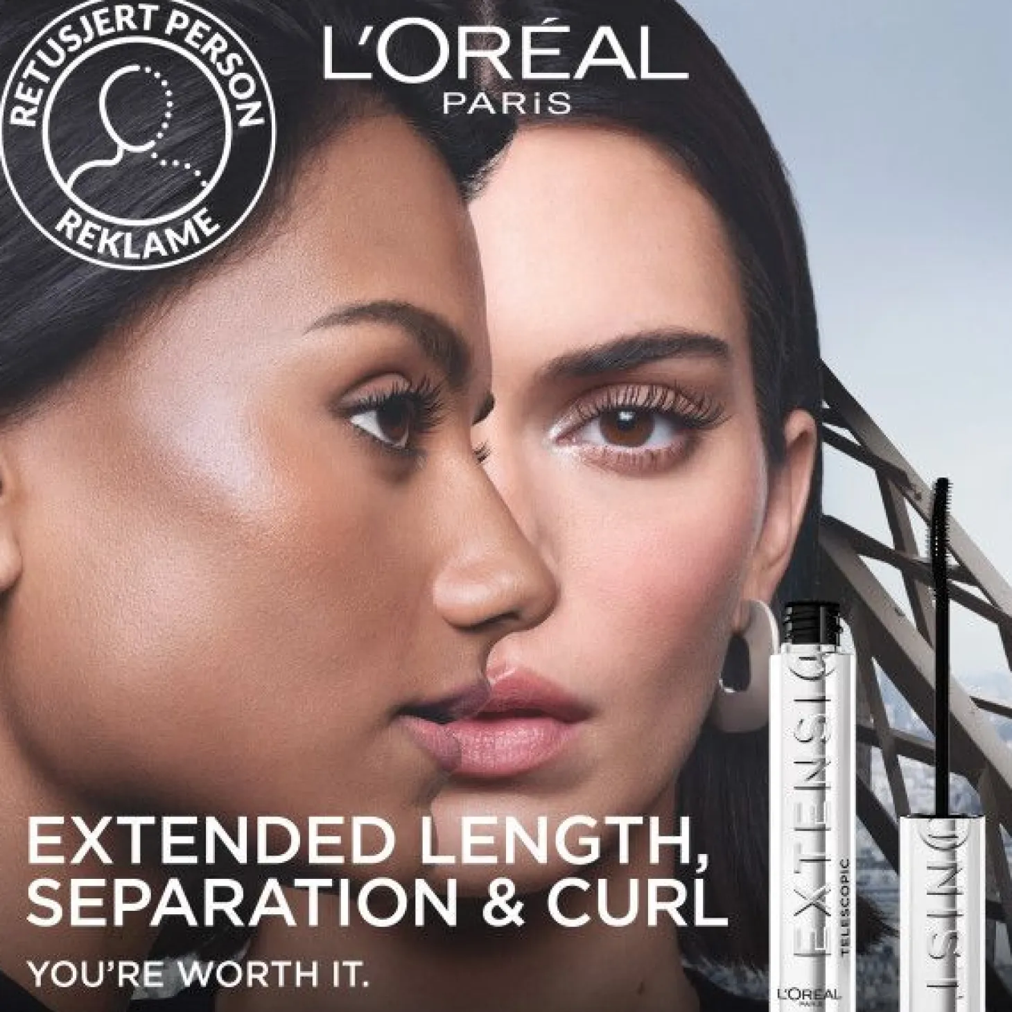 Telescopic Extensionist Mascara Black 9,9 ml