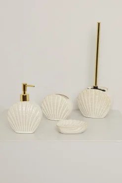 Toalettbørste med holder Shell
