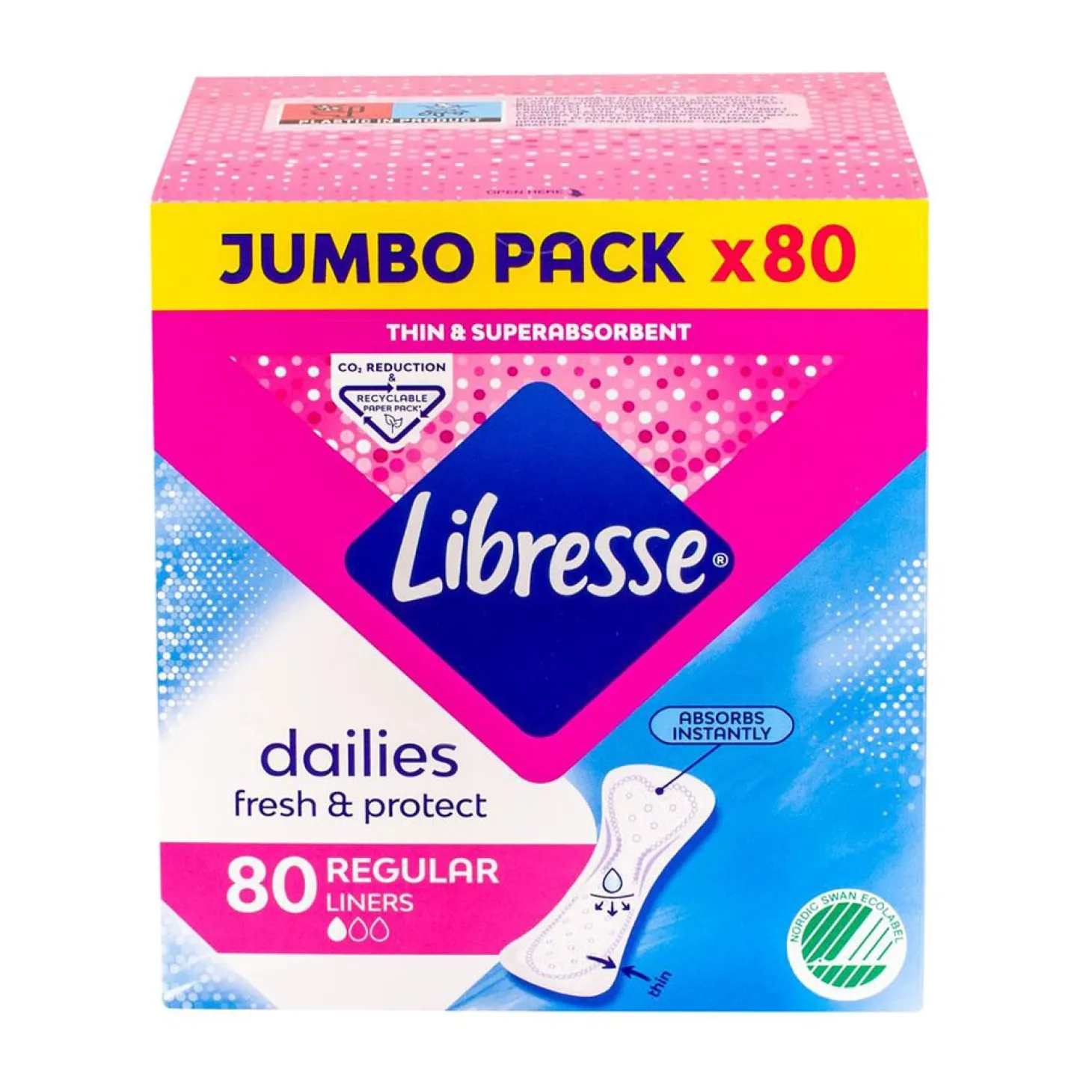 Truseinnlegg Normal 80 stk