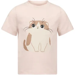 T-skjorte med katt