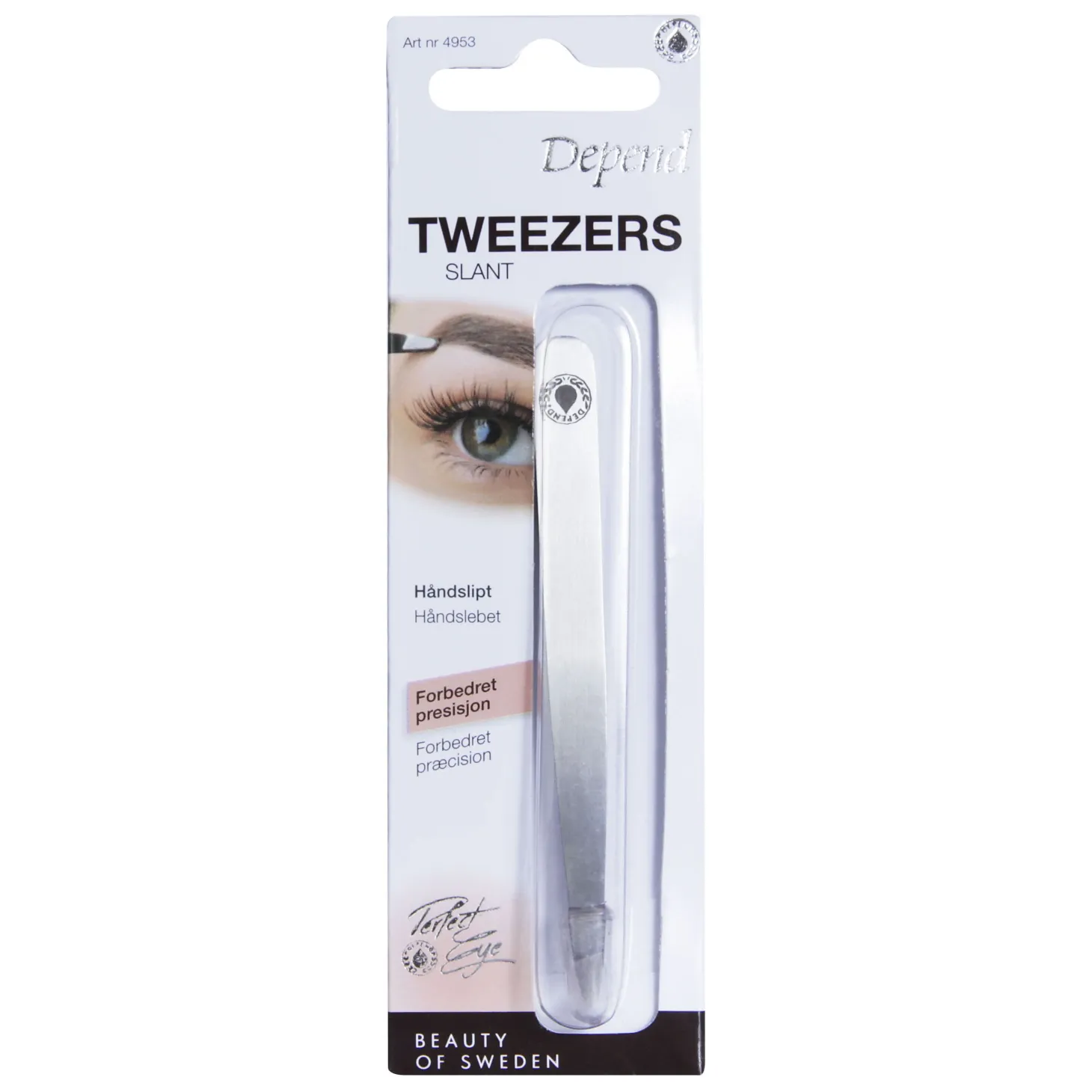 Tweezers - slant - pinset