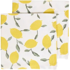 Tøyserviett 2pk Limone