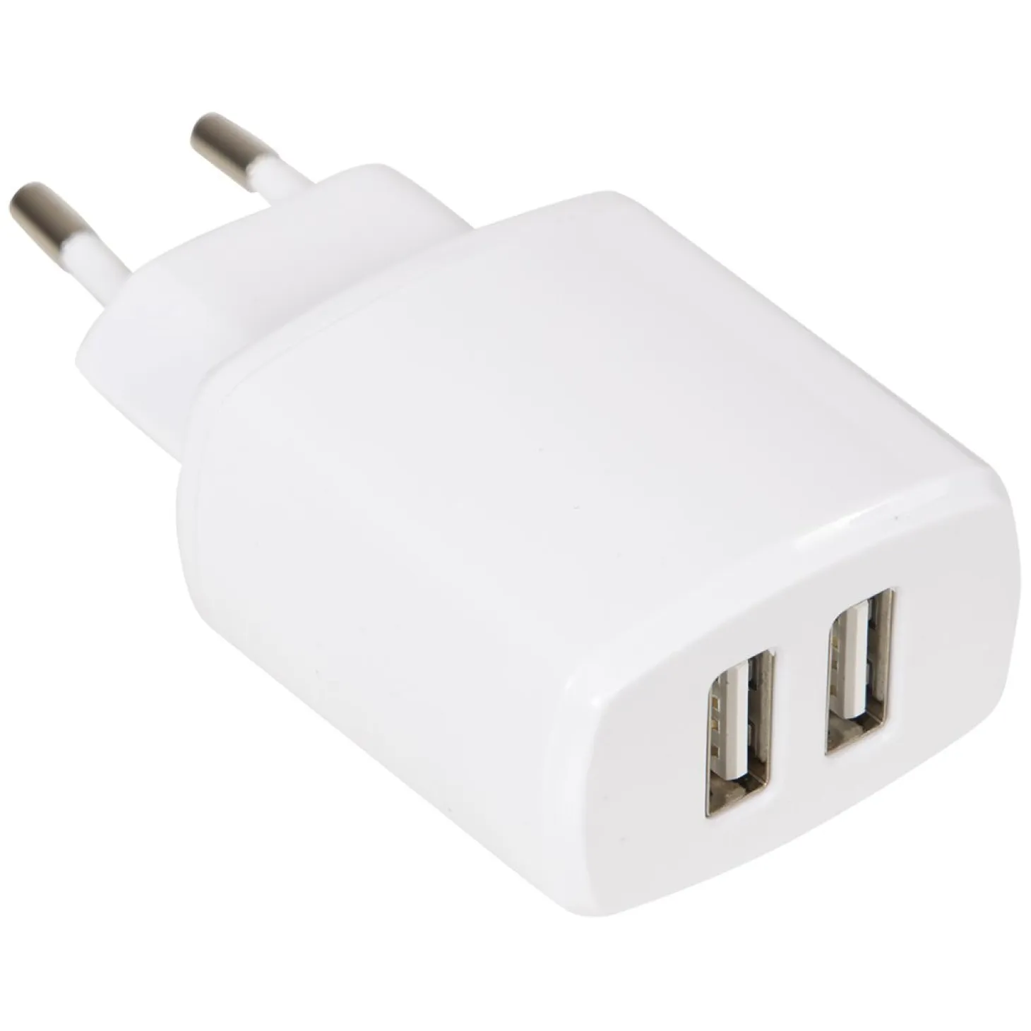 USB charger 3,4A, 2 uttak