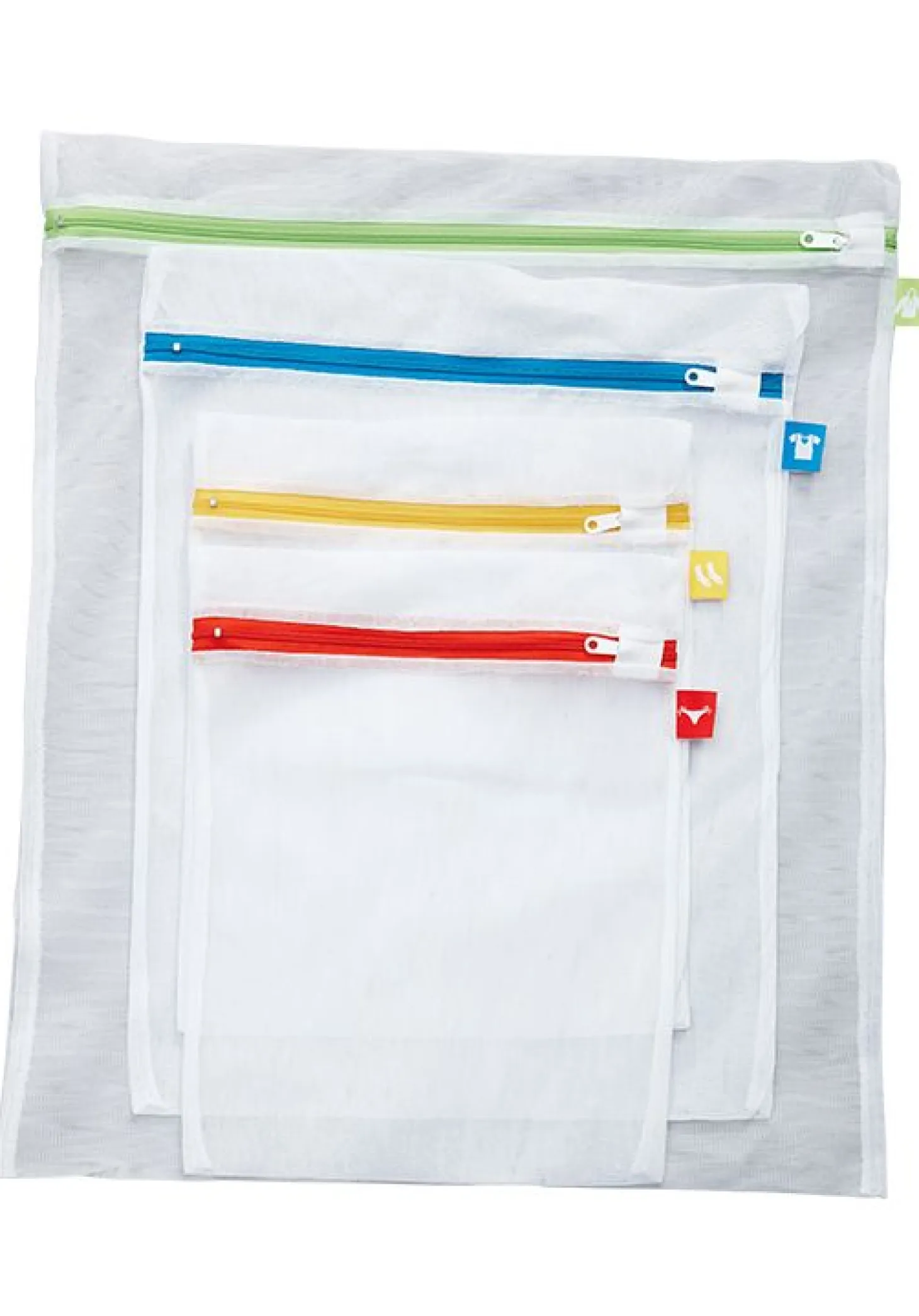 Vaskenett med glidelåslukning