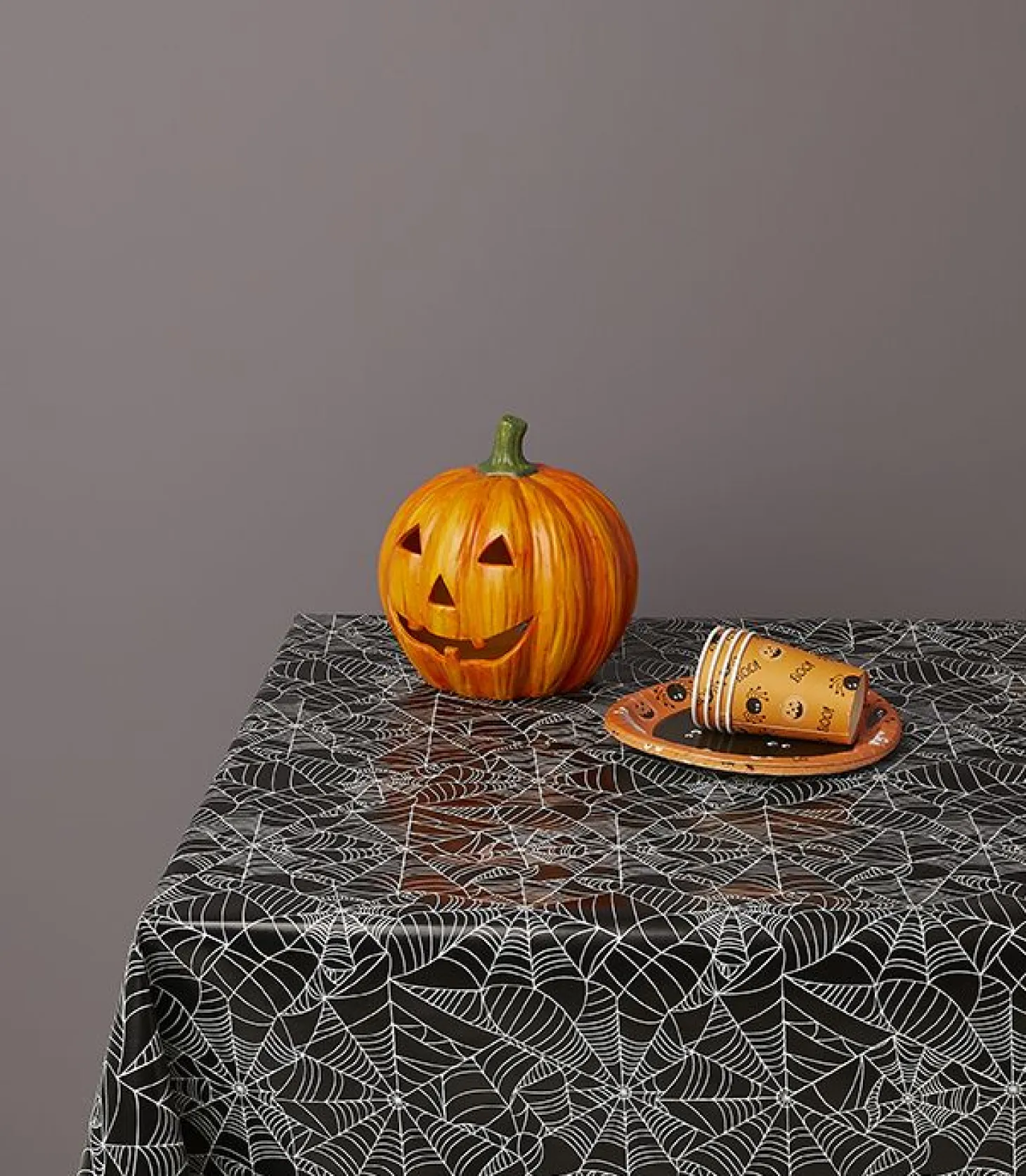 Voksduk Halloween Spider