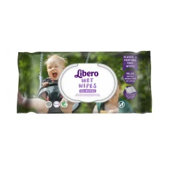 Våtservietter plastic free 64 stk